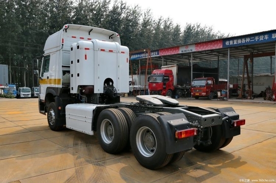Hot Second-Hand 0 Km National Heavy Duty Truck HOWO 380 Horsepower 6X4 CNG Tractor Trucks