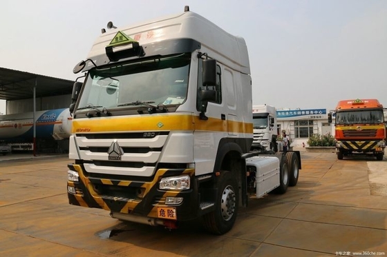 Hot Second-Hand 0 Km National Heavy Duty Truck HOWO 380 Horsepower 6X4 CNG Tractor Trucks