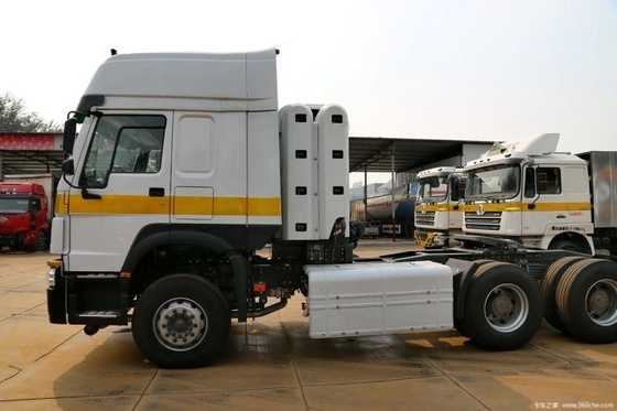 Hot Second-Hand 0 Km National Heavy Duty Truck HOWO 380 Horsepower 6X4 CNG Tractor Trucks