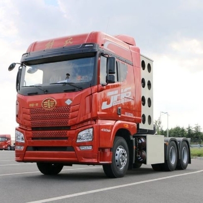 Manual Transmission Boutique Qingdao Jiefang JH6 Heavy Truck 430 HP 6X4 CNG Tractor Truck