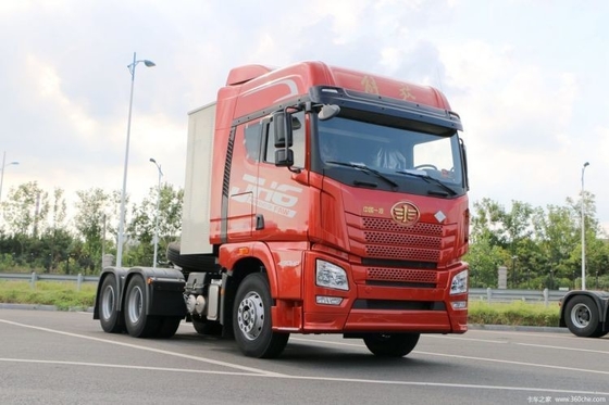 Manual Transmission Boutique Qingdao Jiefang JH6 Heavy Truck 430 HP 6X4 CNG Tractor Truck