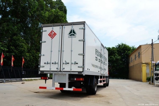 240hp 6X2 9.5 Meters Van Truck for Hot Second-hand from National Heavy Truck HOWO T5G