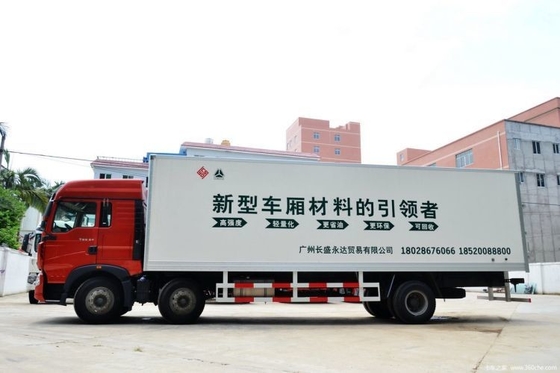 240hp 6X2 9.5 Meters Van Truck for Hot Second-hand from National Heavy Truck HOWO T5G