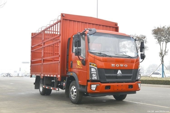 Cargo Tank Dimension 4.15*2.45*2.3m Heavy Truck HOWO Wang 4X2 160HP Grid Light Truck