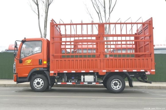 Cargo Tank Dimension 4.15*2.45*2.3m Heavy Truck HOWO Wang 4X2 160HP Grid Light Truck
