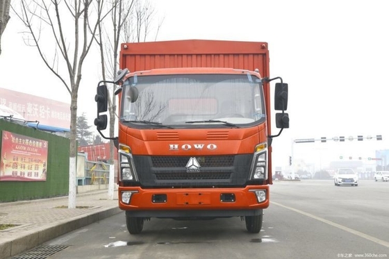 Cargo Tank Dimension 4.15*2.45*2.3m Heavy Truck HOWO Wang 4X2 160HP Grid Light Truck