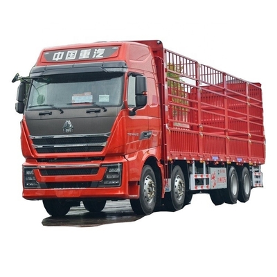 National Heavy Truck HOWO TH7 460HP 8X4 9.5m Touch Screen Warehouse Grid Type Truck