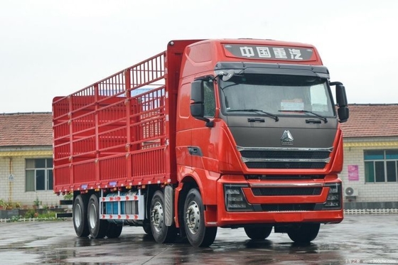 National Heavy Truck HOWO TH7 460HP 8X4 9.5m Touch Screen Warehouse Grid Type Truck