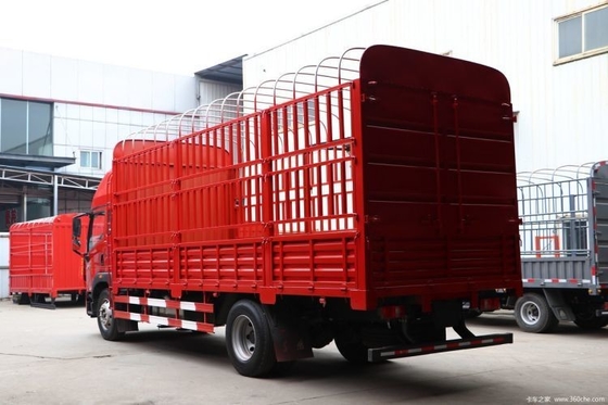 Steering Right SinotruK HOWO G5X Card 4X2 220 HP 6.75m Semi-Warehouse Truck with ABS