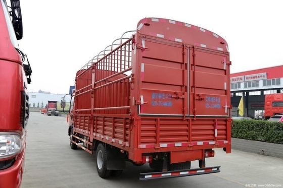 Sinotruk HOWO Commander 154 HP 4X2 Semi-Warehouse Grid Truck with 100-200L Fuel Tank