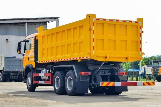 WEICHAI Engine 400 HP 6X4 6.3m Dump Truck for 2 Passengers in National Heavy Duty Truck