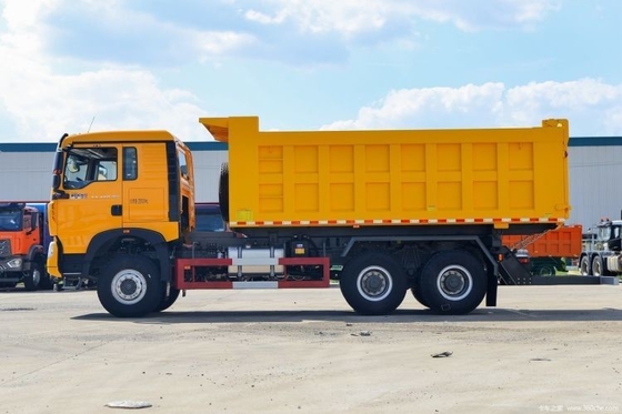 WEICHAI Engine 400 HP 6X4 6.3m Dump Truck for 2 Passengers in National Heavy Duty Truck