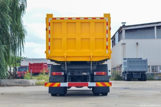 WEICHAI Engine 400 HP 6X4 6.3m Dump Truck for 2 Passengers in National Heavy Duty Truck