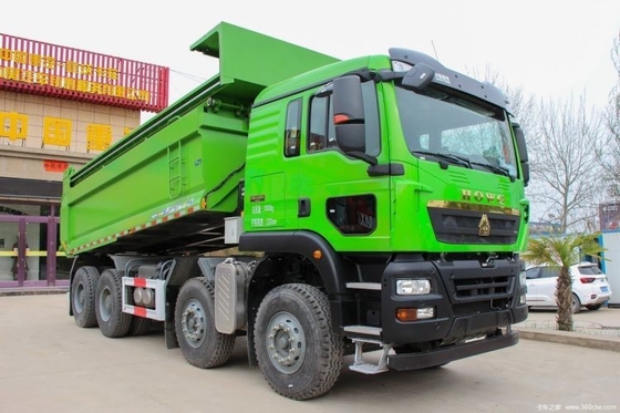 WEICHAI Engine 12 Forward Shift National Heavy Truck HOWO TX7 460 HP 8X4 6.5m Dump Trucks
