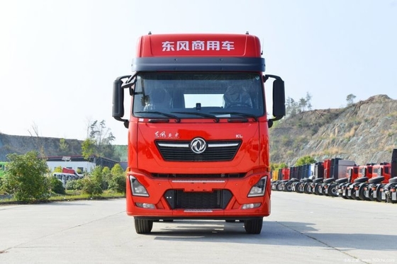 Half a Row Seat Rows Dongfeng Tianlong KL 385 HP 4X2 Tractor Trucks with Touch Screen