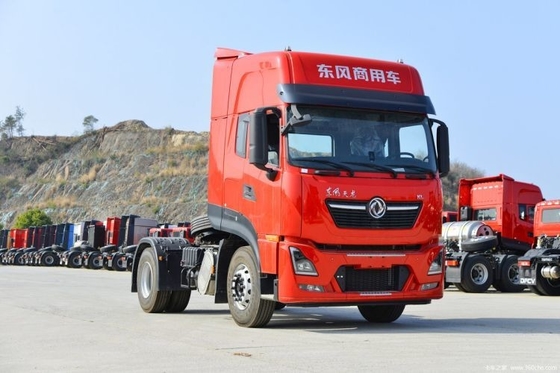 Half a Row Seat Rows Dongfeng Tianlong KL 385 HP 4X2 Tractor Trucks with Touch Screen