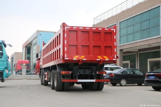 Touch Screen 23 Special Used 0 km SINOTRUCK HOWO Heavy Truck 380 HP 8X4 8.2m Dump Trucks