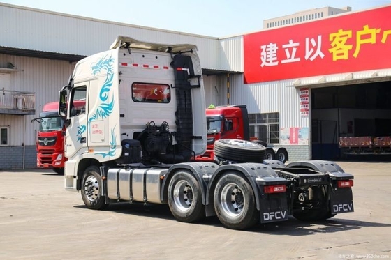 Dongfeng Tianlong GX 560 HP 6X4 Tractor Trucks Reverse Shift Number 2 and ESC System