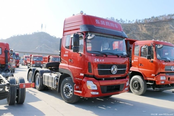Manual Transmission Dongfeng Tianlong 420 HP 6X4 Tractor Trucks for Your Business
