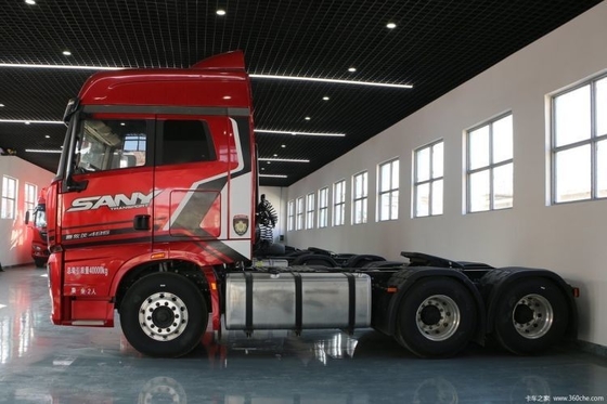 Trinity Heavy Truck 485 HP 6X4 Diesel Truck Head with Air Suspension Driver's Seat