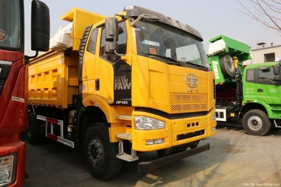 420 HP 6X4 Faw Jiefang J6P Heavy Truck Mountain Version Dump Truck with Touch Screen