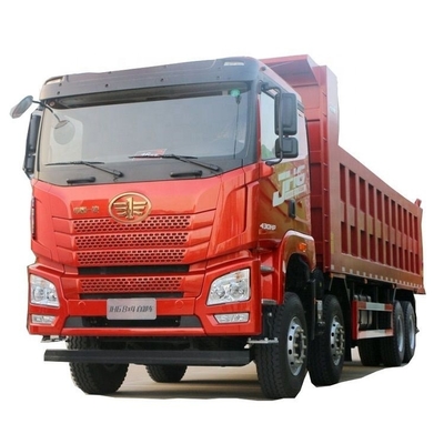 -Ready Qingdao Jiefang JH6 Heavy Truck 430 HP 8X4 8.2m Dump Truck with ABS and ESC