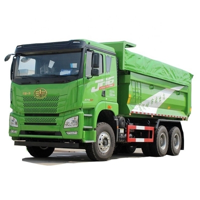 Cargo Tank Length ≥8m Tsingdo Liberation JH6 375hp 6X4 5.6m Dump Truck for Second-hand