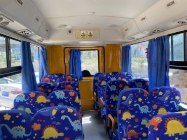 Primary School Bus Euro 4 Emission Standard Max Torque 330N.m/1400-2400r/min