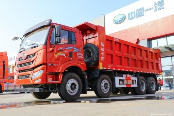 WEICHAI Engine Qingdao Jiefang Wei V Heavy Truck 2.0 350 HP 8X4 6.5m Dump Trucks