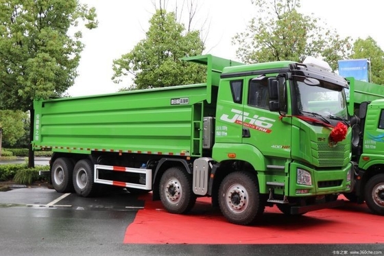 FAST Gear Box 400 HP 8X4 6.5m Qingdao Jiefang JH6 Heavy Truck Pilot Version Dump Truck