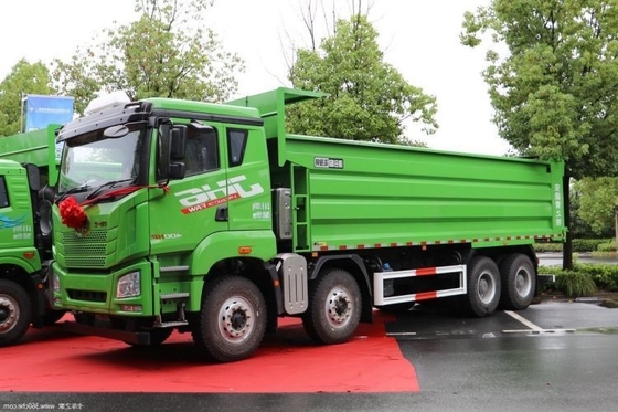FAST Gear Box 400 HP 8X4 6.5m Qingdao Jiefang JH6 Heavy Truck Pilot Version Dump Truck