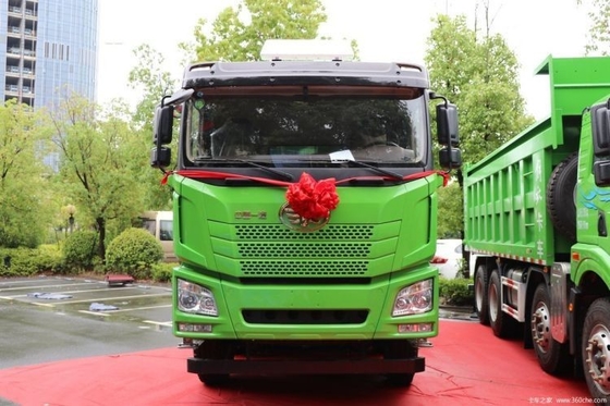FAST Gear Box 400 HP 8X4 6.5m Qingdao Jiefang JH6 Heavy Truck Pilot Version Dump Truck