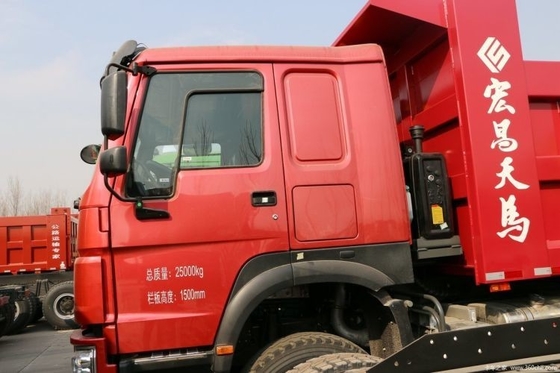 HOWO Heavy Truck 380 HP 6X4 6m Dump Truck for Multiple Purpose Transportation Durable