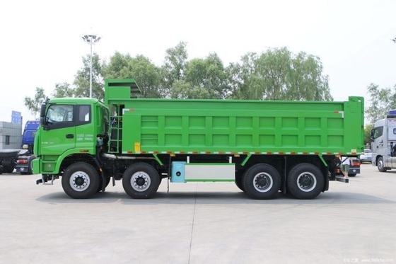 Right Driving Type Heavy Truck Foton Auman ETX 9 Series 400 HP 8X4 7.4 m Dump Truck