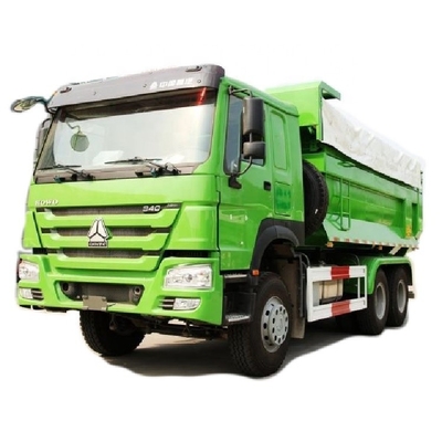 Stock Used HOWO 340 HP 6X4 5.6m Dump Trucks with ABS and 2 Reverse Shift Number