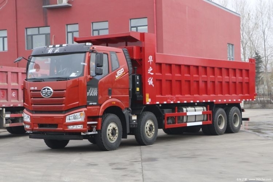 Hot 8m Cargo Tank Faw Jiefang J6P Heavy Truck 500 HP 8X4 Dump Truck with Sitchai Engine