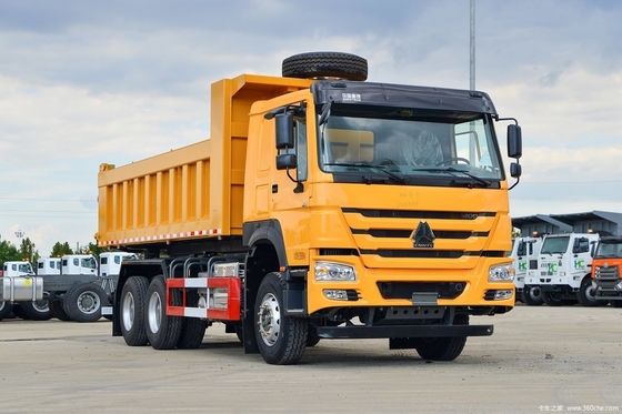 Low-Priced Used HOWO V7 6X4 Dump Trucks with Engine Capacity 8L and ESC