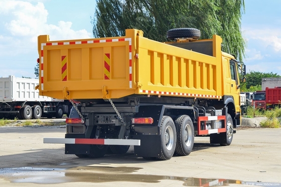 Low-Priced Used HOWO V7 6X4 Dump Trucks with Engine Capacity 8L and ESC
