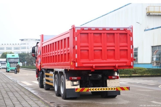 Second-hand Saic Hongyan Jieshi H6 8X4 Dump Trucks with 560HP Euro 5 Emission Standard