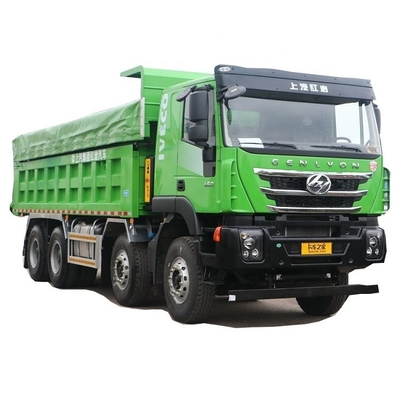 Hot Second-Hand 0 Km Saic Hongyan Jieshi C6 460hp 8X4 6.7m AMT Automatic Dump Truck