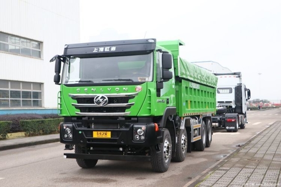 Hot Second-Hand 0 Km Saic Hongyan Jieshi C6 460hp 8X4 6.7m AMT Automatic Dump Truck