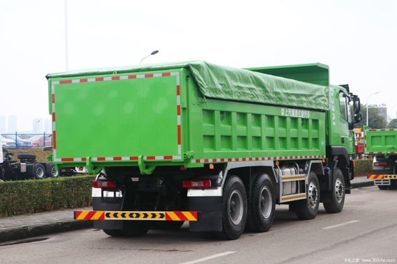 Hot Second-Hand 0 Km Saic Hongyan Jieshi C6 460hp 8X4 6.7m AMT Automatic Dump Truck