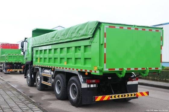 Hot Second-Hand 0 Km Saic Hongyan Jieshi C6 460hp 8X4 6.7m AMT Automatic Dump Truck