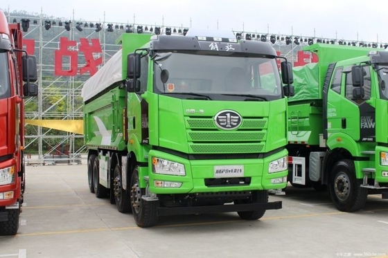 FAW Jiefang J6P Heavy Truck 420HP 8X4 6.5m Dump Trucks for Fuel Tank Capacity 300-400L