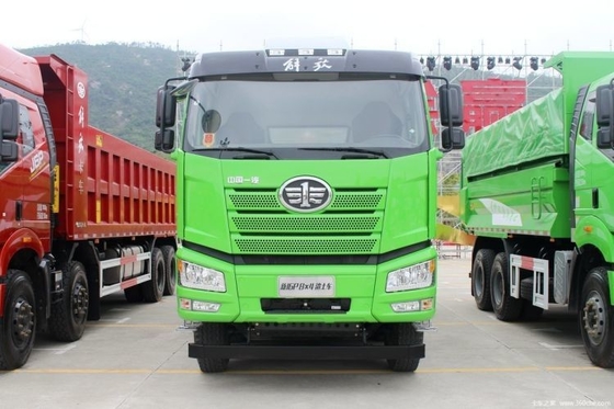 FAW Jiefang J6P Heavy Truck 420HP 8X4 6.5m Dump Trucks for Fuel Tank Capacity 300-400L
