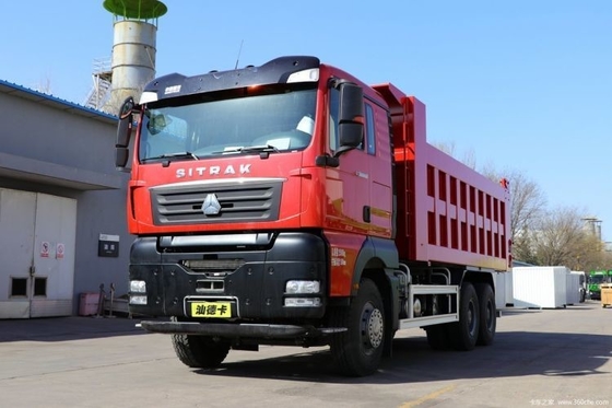 SITRAK G7 Heavy Truck 400 HP 6X4 Dump Trucks with Cargo Tank Dimension 5.8*2.35*1.5m