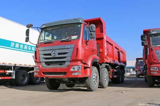 Reverse Shift Number 2 Professional Sinotruk Haohan J7B 340 HP 8X4 7.6 m Dump Truck