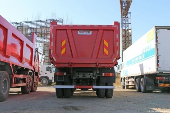 Reverse Shift Number 2 Professional Sinotruk Haohan J7B 340 HP 8X4 7.6 m Dump Truck