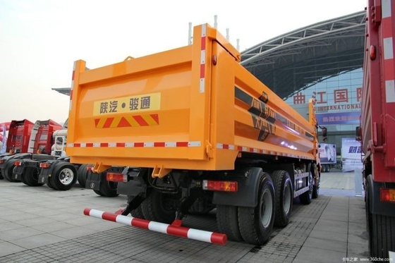 Steering on the Right Shacman Delong M3000 336 HP 8X4 7.4m Dump Truck with 12 Tires