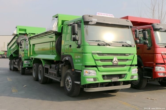 HOWO Heavy Truck 340 HP 6X4 6 M Dump Truck with Air Suspension and Multimedia System